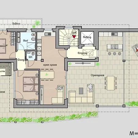 Penthouse & Garden - Luxury Apartment